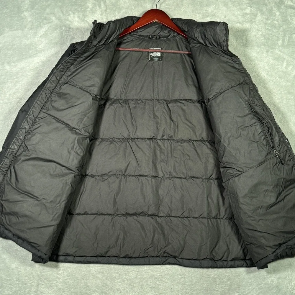 The‎ North Face Jacket Mens XL Black 700 Down Puffer Full Zip Nuptse*